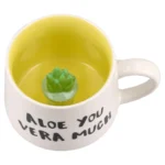 Toby plus, šolja, keramička, aloe vera - Slika 2