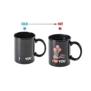 Magic mug, šolja sa efektom, keramička, I love you, 340 ml