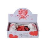 Moka set, šolja, keramička, Love, 450 ml, 2K - Slika 2