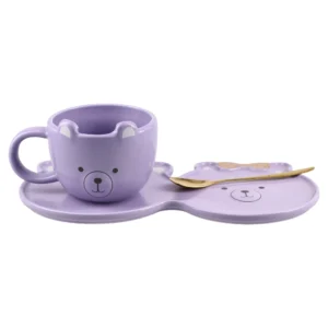 Moka kid set, šolja sa tacnom, meda