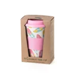 Street, šolja sa poklopcem, svetlo roze, 400 ml - Slika 2