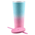 Style Trend, čaša sa cevčicom, plastična,  710ml, miks - Slika 2