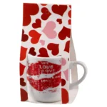 Momento mini, šoljica, keramička, love, mala, 80 ml, miks - Slika 2