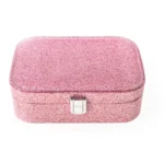 Jewel, kutija za nakit, šljokice, roze