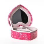 Jade, kutija za nakit, srce, roze - Slika 2