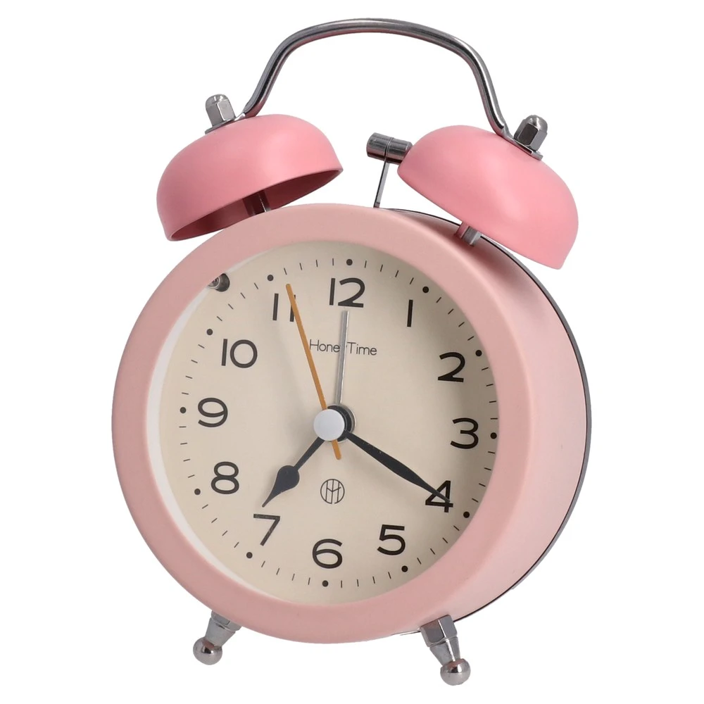 709031_001.webp Tick Tock 8, budilnik, 8.5x5x13cm, roze - Slika 1