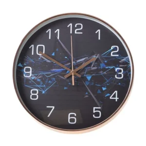Urban Time, zidni sat, crna