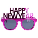 Droll, naočare, Happy New Year, ljubičasta