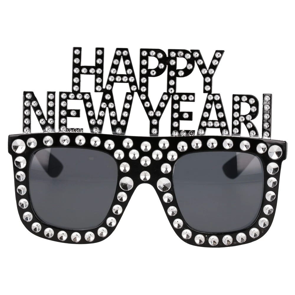710285_001.webp Droll, naočare, Happy New Year, crna - Slika 1