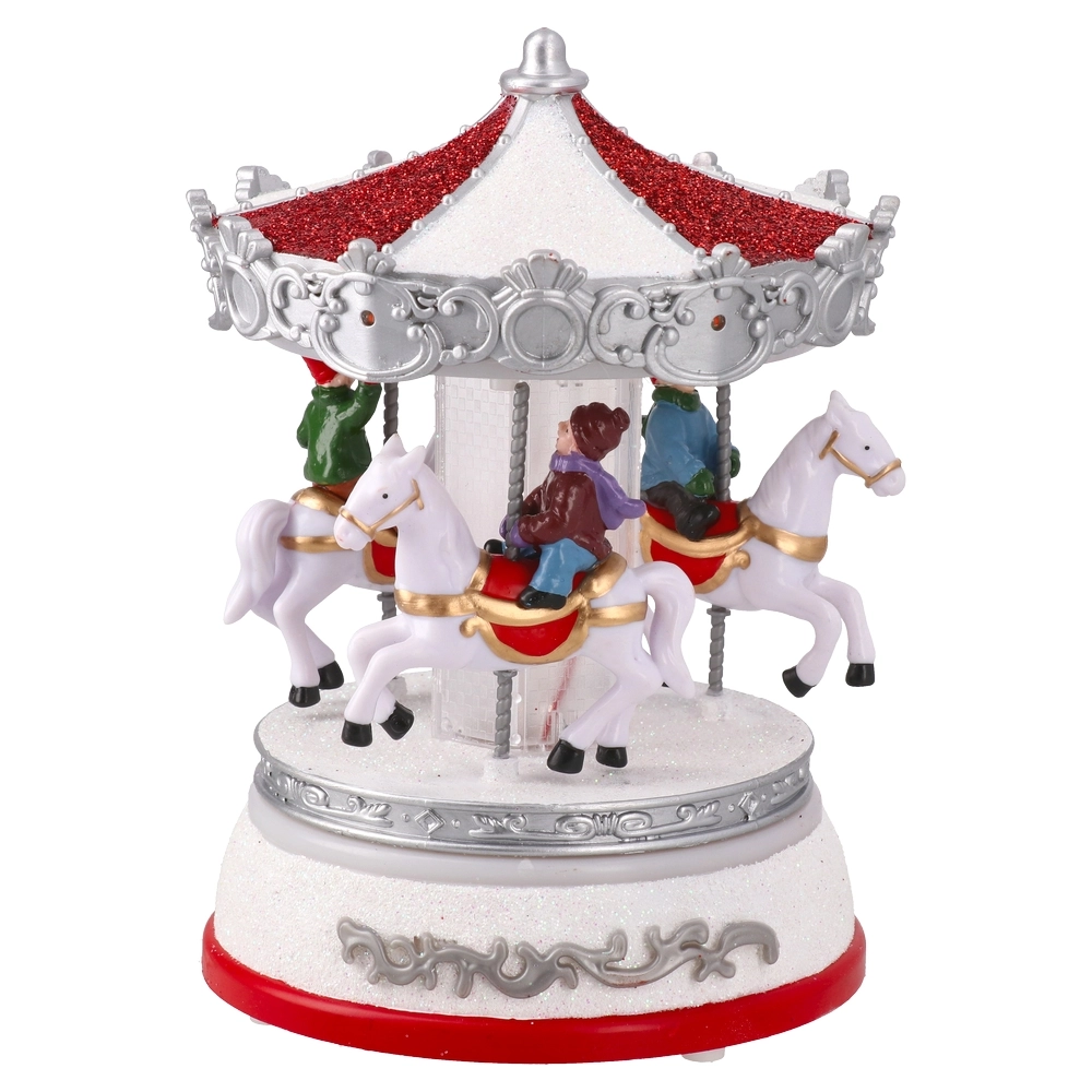 710338_001.webp Cozy 10, novogodišnje selo, LED, Ringišpil, 13 x 13 x 18,5 - Slika 1