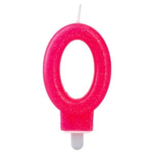 Lucky candle, svećica, pink - odaberite broj