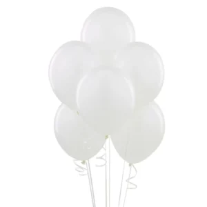 Festo, baloni classic, bela, 50K