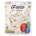 Festo, baloni classic, bela, 50K - Slika 2