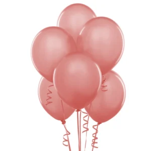 Festo, baloni pearl, roze zlatna, 50K