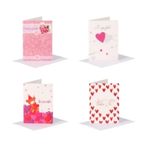 Minicard, čestitka, Love, miks