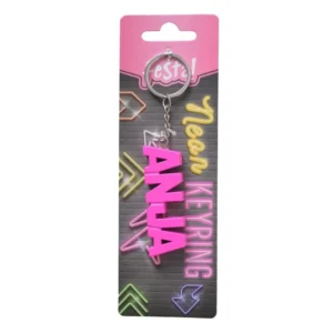 KR neon, privezak, Anja