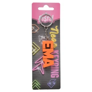 KR neon, privezak, Ema