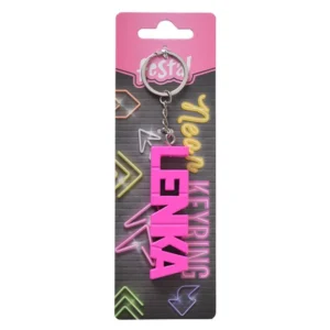 KR neon, privezak, Lenka