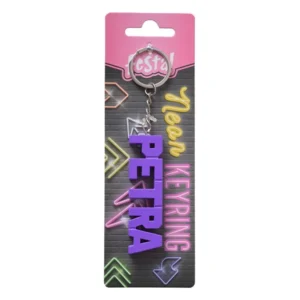 KR neon, privezak, Petra