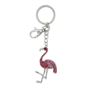 Bling woman, privezak, flamingo, roze