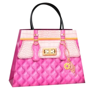 Premia, ukrasna kesa, roze, lux