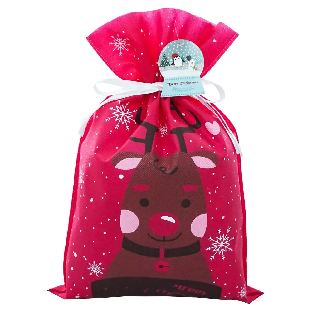 713565_001.webp Baggy, vrećica za poklon, Christmas friends, irvas, M - Slika 1