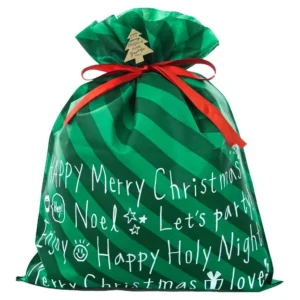 Baggy, vrećica za poklon, Classic Christmas, zelena, XL