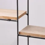 Frame square, metalna polica za zid, crna, 40 x 10 x 40cm - Slika 2