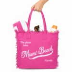 Playa 10, torba za plažu, Miami Beach, Pink sun - Slika 2