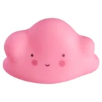 Luar, LED lampa, oblak, roze