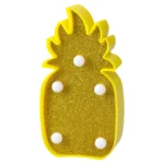 Luar, LED lampa, šljokice, ananas