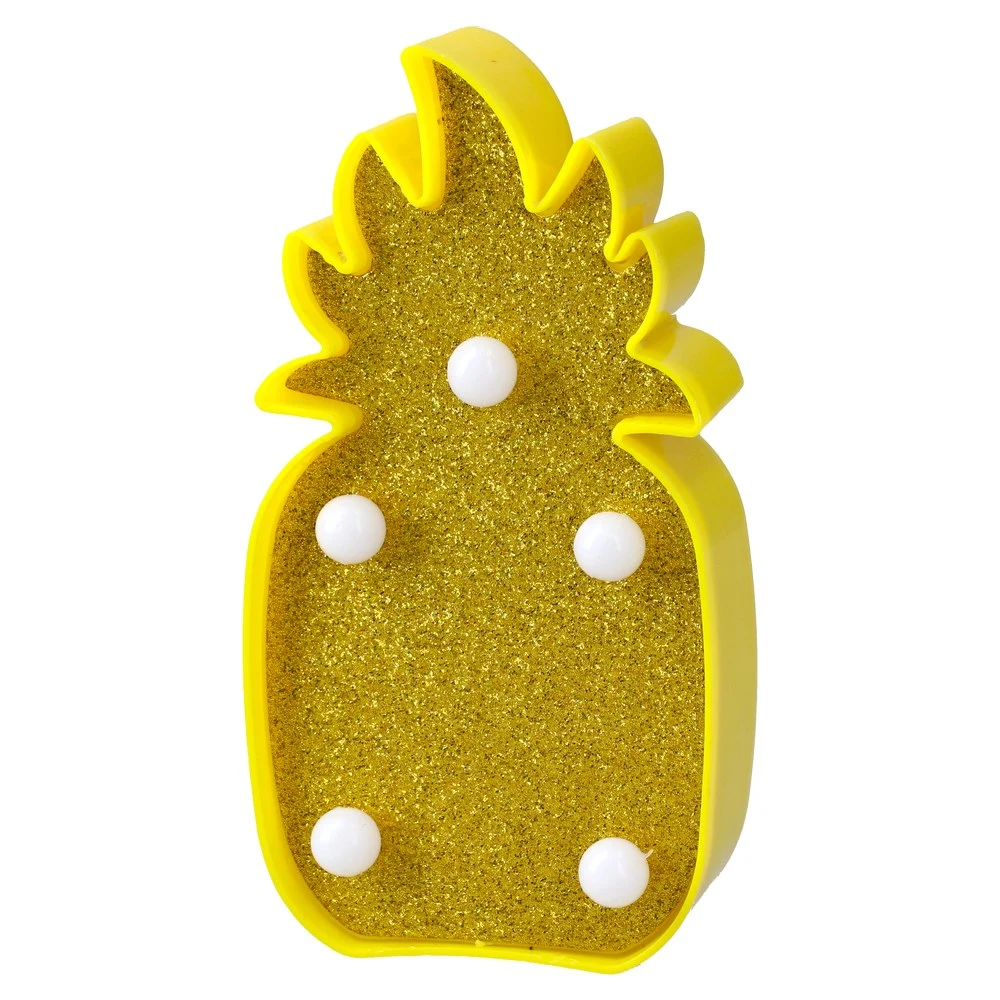 720292_001.webp Luar, LED lampa, šljokice, ananas - Slika 1