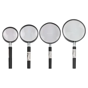 Cross glass, lupa , crna