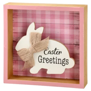 Coni, uskršnja dekoracija, drvena, zec, greetings, 38.50x35x38.50cm