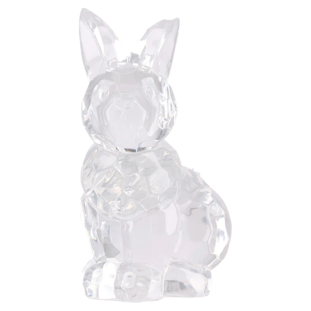 731061_001.webp Crystal Easter, uskršnja dekoracija, zeka, bela, 5x3.5x6.5cm - Slika 1