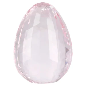Crystal Easter, uskršnja dekoracija, jaje, roze, 4.5x4.5x5.5cm