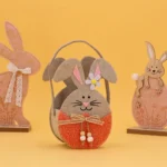 Hoppy, dekorativna korpica, zeka, 10x7x18cm - Slika 2