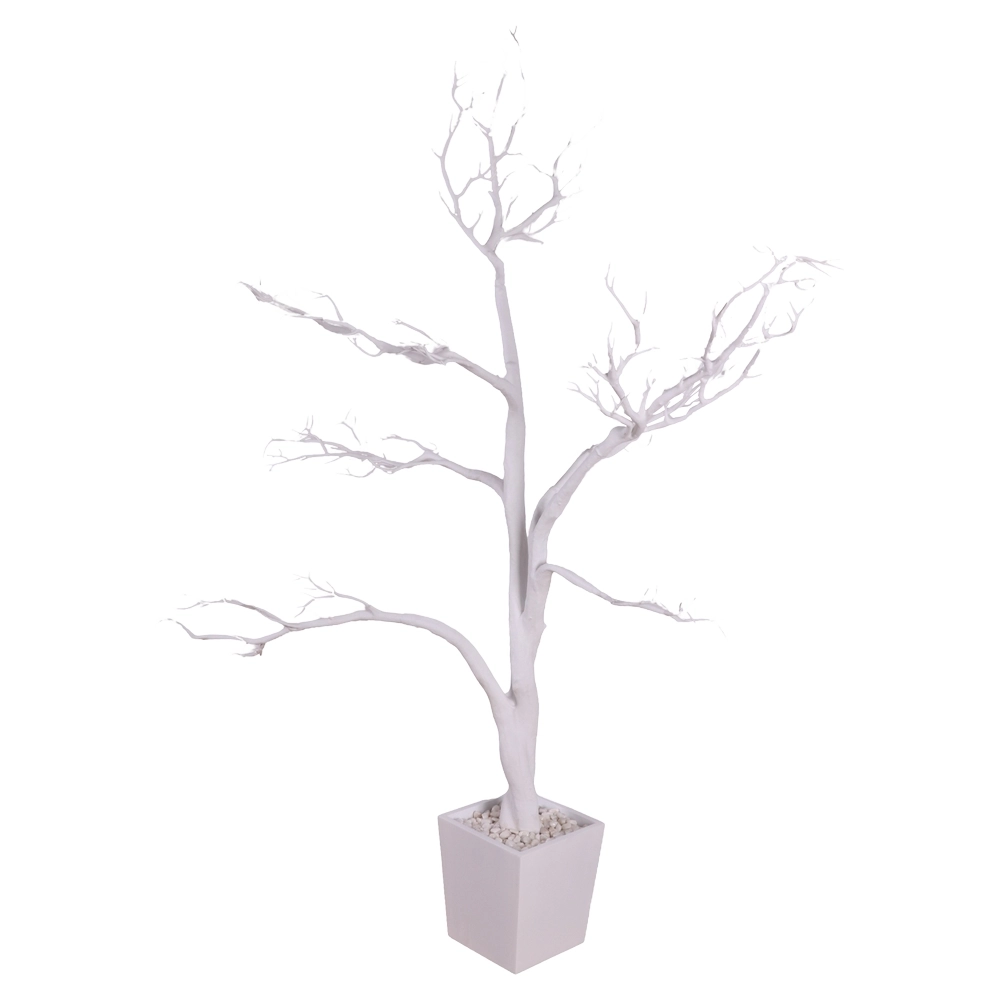 740049_001.webp Root, dekoracija, drvo, bela, 40 cm - Slika 1