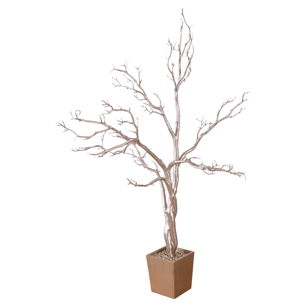 740050_001.webp Root, dekoracija, drvo, zlatna, 40 cm - Slika 1