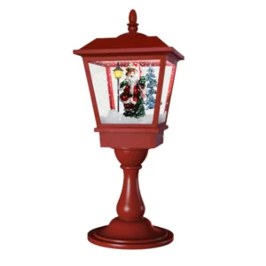 Monti 10, novogodišnja dekoracija, lampa, Deda Mraz, crvena, 64cm