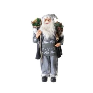 Deco Santa, Deda Mraz, siva, 90cm