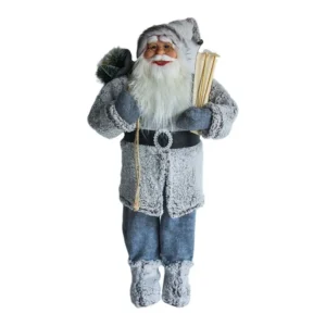 Deco Santa, Deda Mraz, siva, 90cm