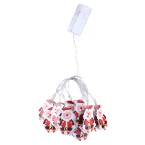 Lamput, novogodišnje lampice, 10LED, Deda Mraz