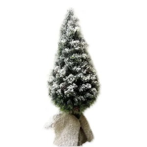 Deco wood, novogodišnja jelka u saksiji, 55cm