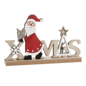 Nipper, novogodišnja dekoracija, drvena, Xmas, 14cm