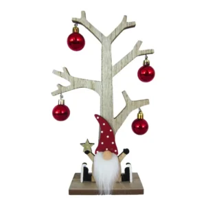 Rudolf, novogodišnja dekoracija, drvena, drvo, 30cm