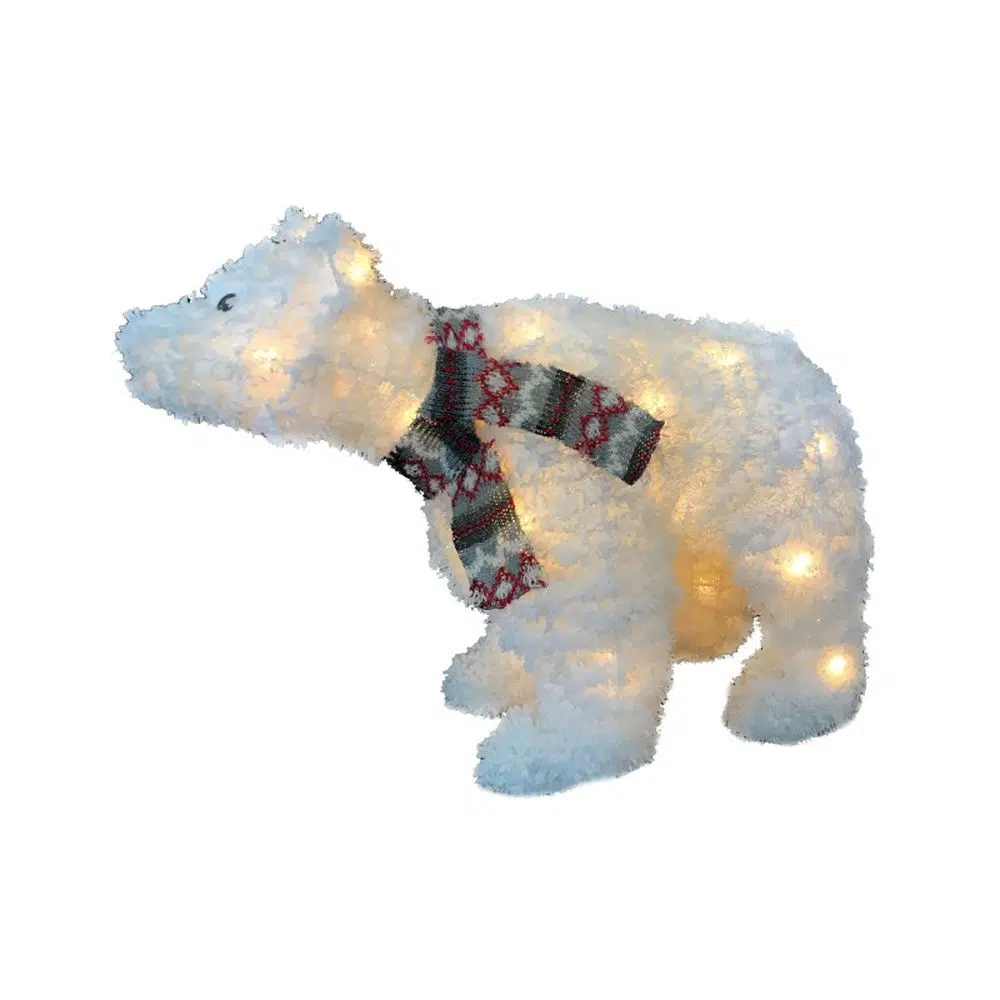 760006_001.webp Tinsel, medved, sa LED sijalicama, 45cm - Slika 1