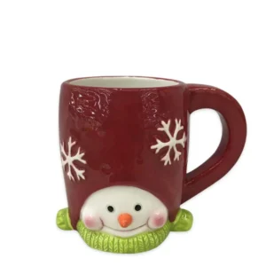 Gifty cup, keramička šolja, Sneško Belić, crvena