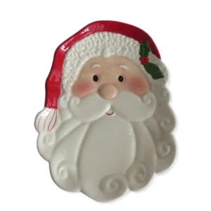 Gifty plate 10, tanjir, Deda Mraz, oblik, 20 x 16cm