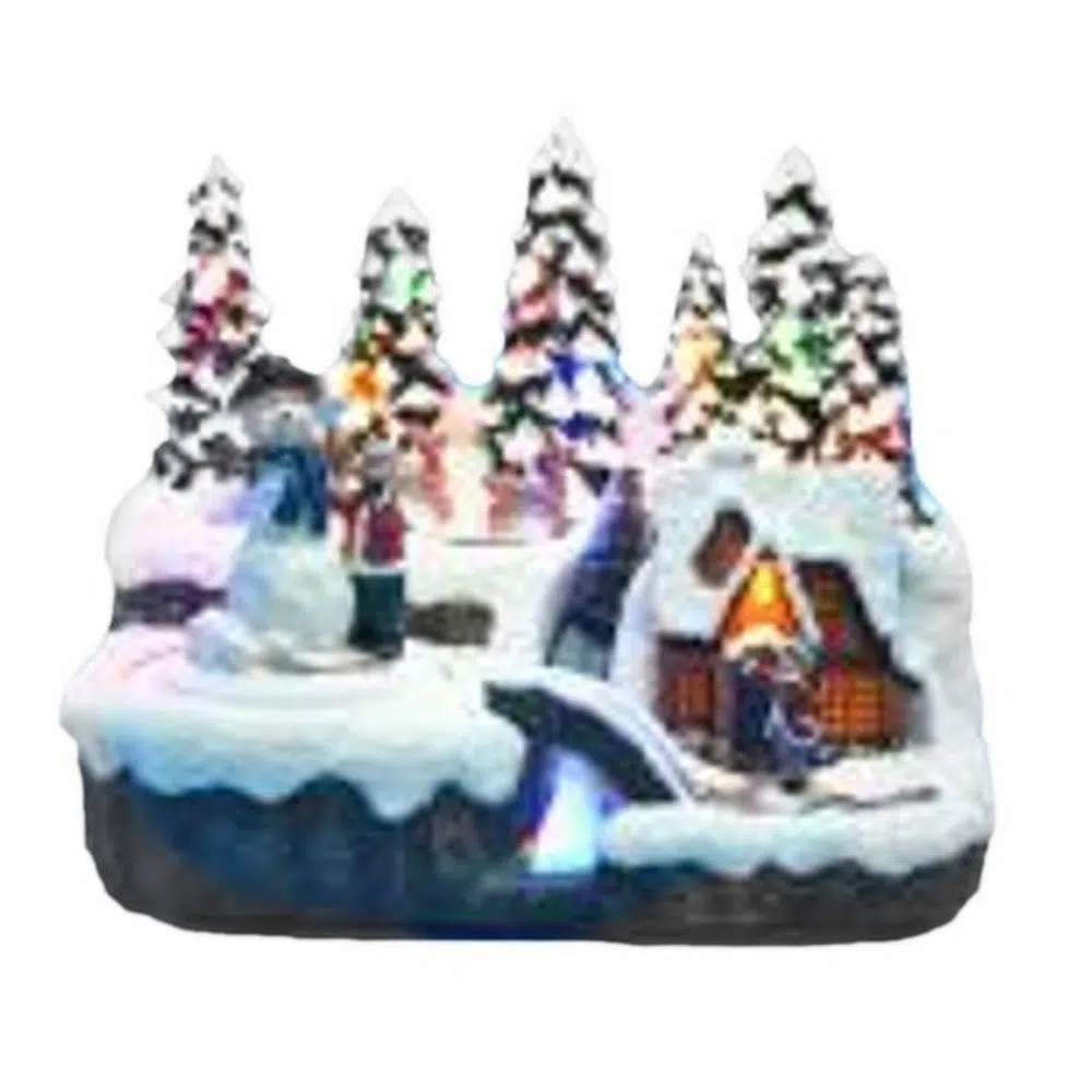 760400_001.webp Cozy, novogodišnje selo, LED, malo - Slika 1